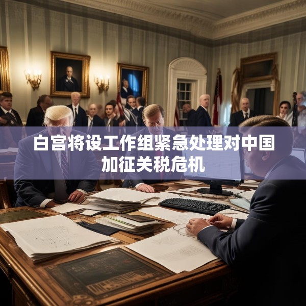 白宫将设工作组紧急处理对中国加征关税危机