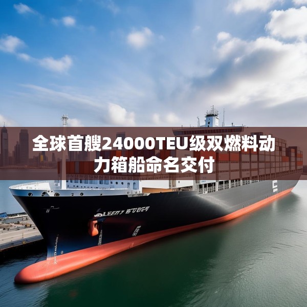 全球首艘24000TEU级双燃料动力箱船命名交付