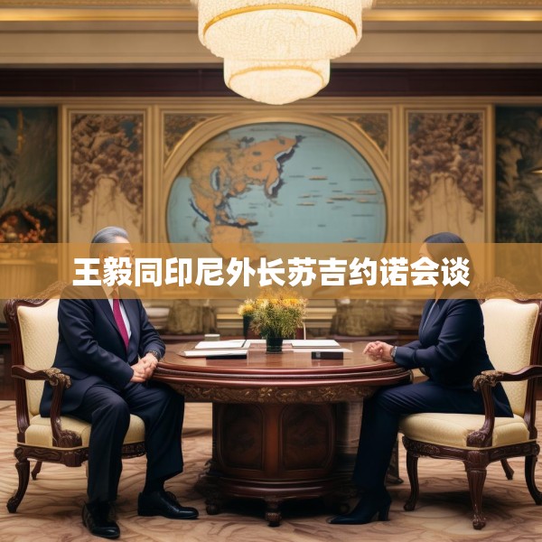 王毅同印尼外长苏吉约诺会谈