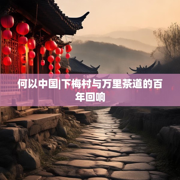 何以中国|下梅村与万里茶道的百年回响