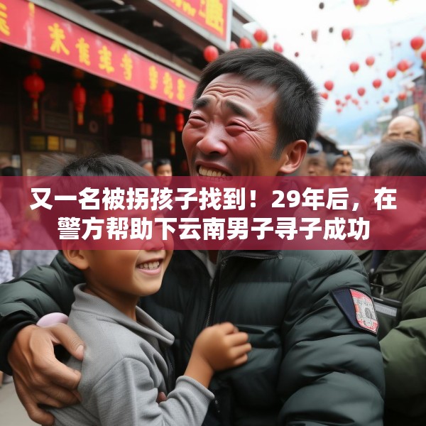 又一名被拐孩子找到！29年后，在警方帮助下云南男子寻子成功