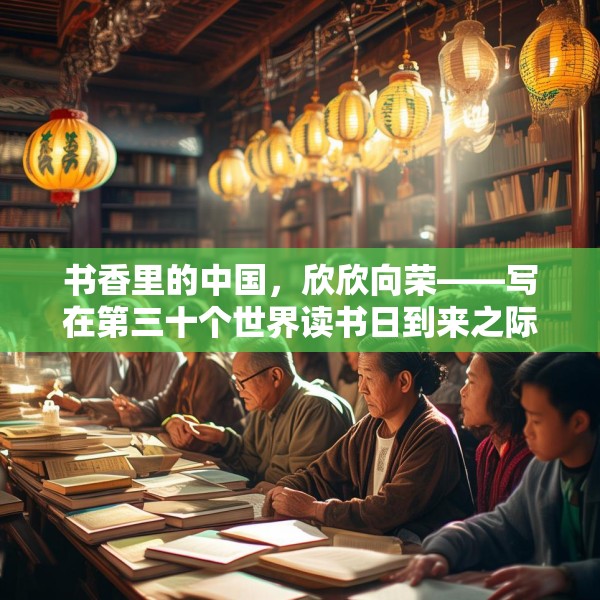 书香里的中国，欣欣向荣——写在第三十个世界读书日到来之际