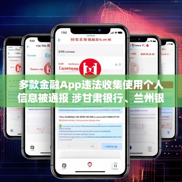 多款金融App违法收集使用个人信息被通报 涉甘肃银行、兰州银行等