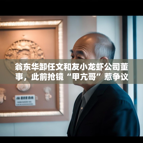 翁东华卸任文和友小龙虾公司董事，此前抢镜“甲亢哥”惹争议