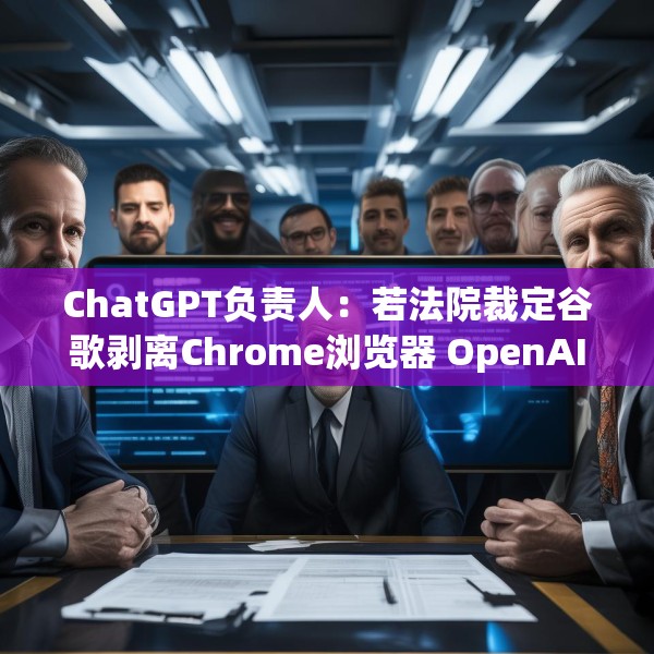 ChatGPT负责人：若法院裁定谷歌剥离Chrome浏览器 OpenAI会有意购买