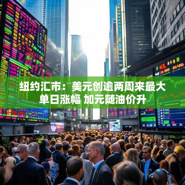 纽约汇市：美元创逾两周来最大单日涨幅 加元随油价升