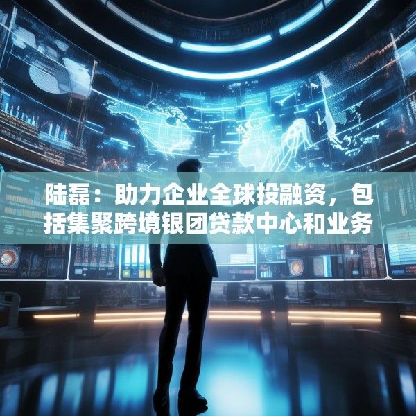 陆磊：助力企业全球投融资，包括集聚跨境银团贷款中心和业务试点