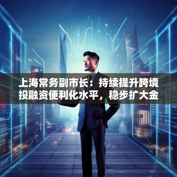 上海常务副市长：持续提升跨境投融资便利化水平，稳步扩大金融领域的制度型开放