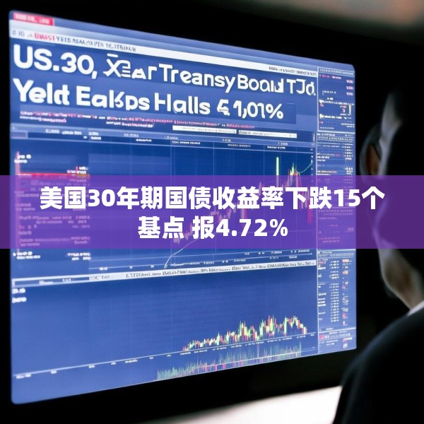 美国30年期国债收益率下跌15个基点 报4.72%