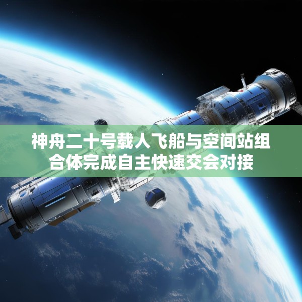 神舟二十号载人飞船与空间站组合体完成自主快速交会对接