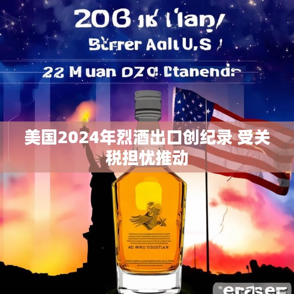 美国2024年烈酒出口创纪录 受关税担忧推动