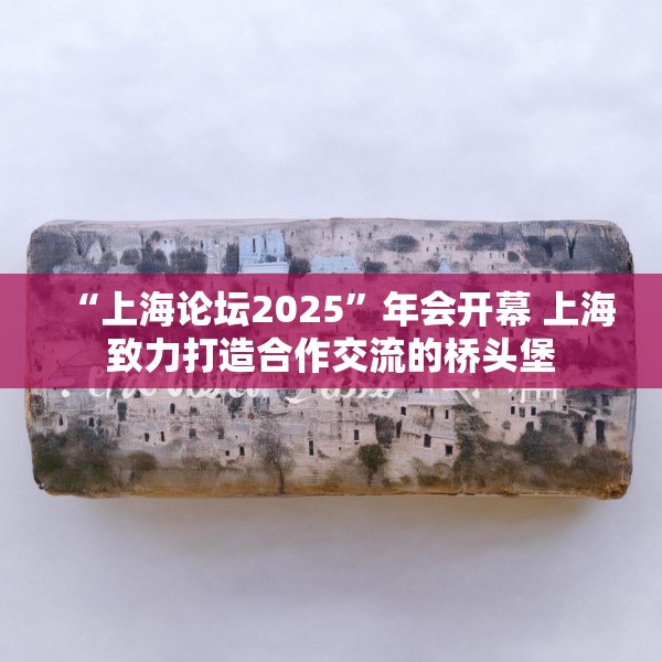 “上海论坛2025”年会开幕 上海致力打造合作交流的桥头堡