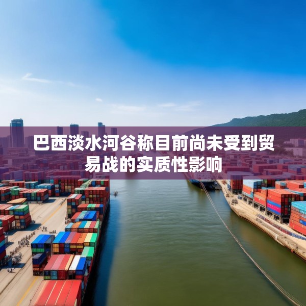 巴西淡水河谷称目前尚未受到贸易战的实质性影响