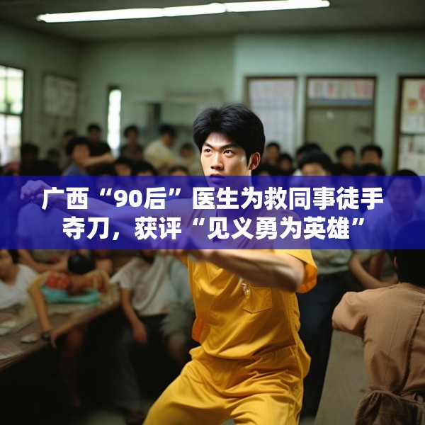 广西“90后”医生为救同事徒手夺刀，获评“见义勇为英雄”
