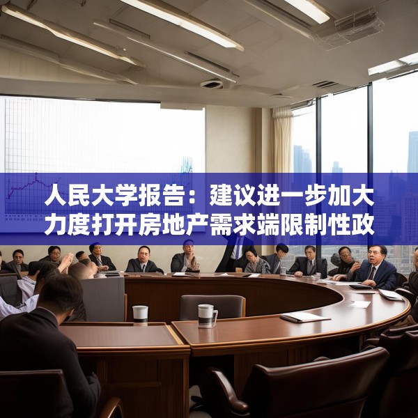 人民大学报告：建议进一步加大力度打开房地产需求端限制性政策