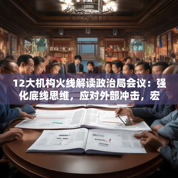 12大机构火线解读政治局会议：强化底线思维，应对外部冲击，宏观着力“四稳”，配置上沿三主线布局