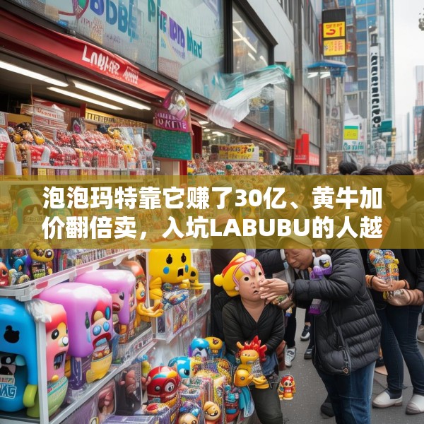 泡泡玛特靠它赚了30亿、黄牛加价翻倍卖，入坑LABUBU的人越来越多