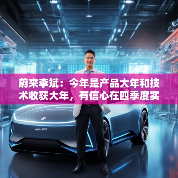 蔚来李斌：今年是产品大年和技术收获大年，有信心在四季度实现盈利