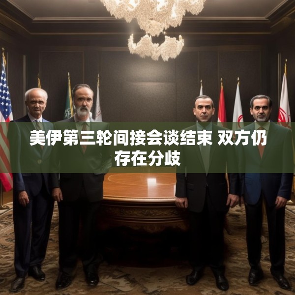 美伊第三轮间接会谈结束 双方仍存在分歧