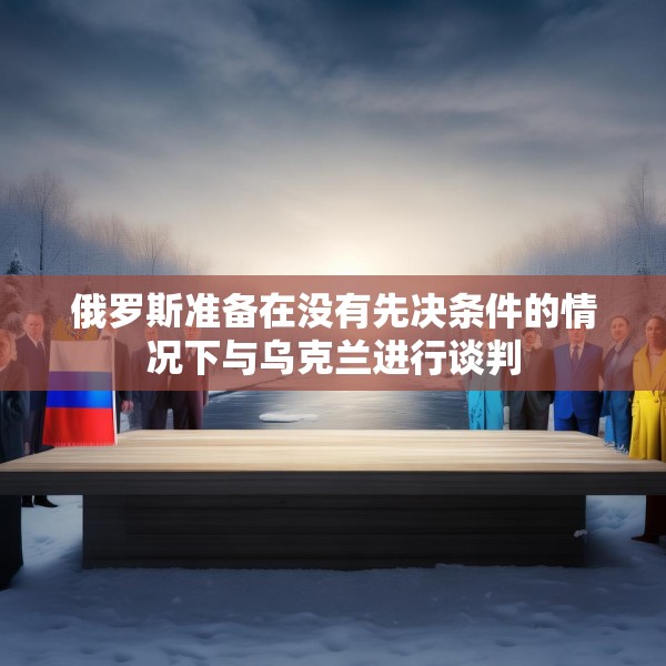 俄罗斯准备在没有先决条件的情况下与乌克兰进行谈判