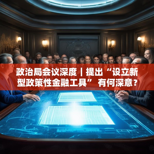 政治局会议深度｜提出“设立新型政策性金融工具” 有何深意？