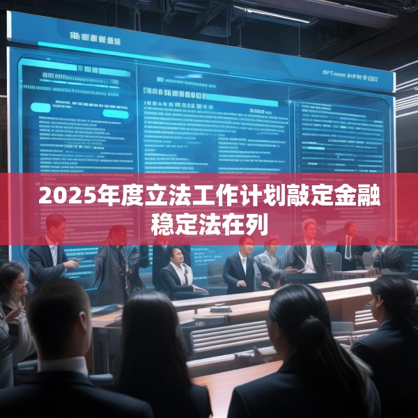 2025年度立法工作计划敲定金融稳定法在列