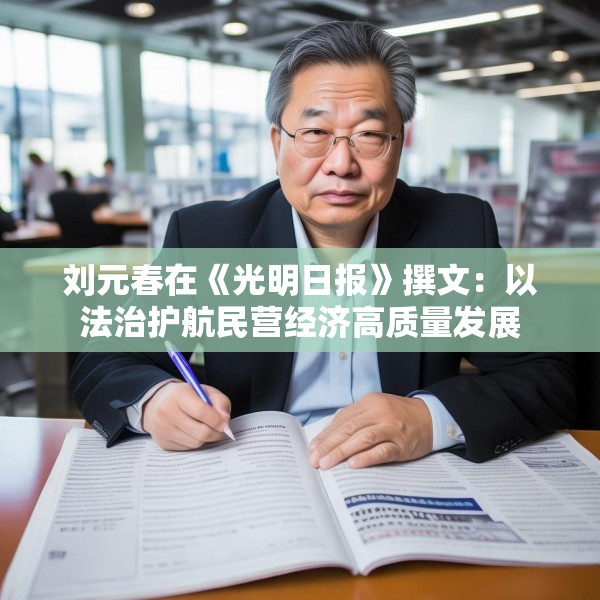 刘元春在《光明日报》撰文：以法治护航民营经济高质量发展