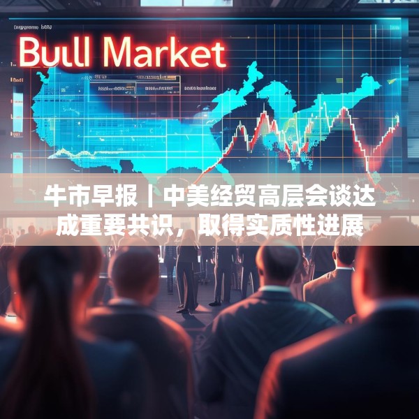 牛市早报｜中美经贸高层会谈达成重要共识，取得实质性进展