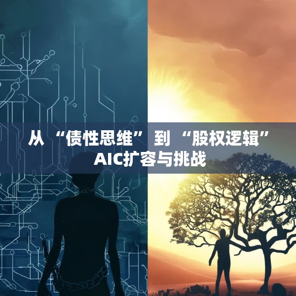 从 “债性思维” 到 “股权逻辑” AIC扩容与挑战