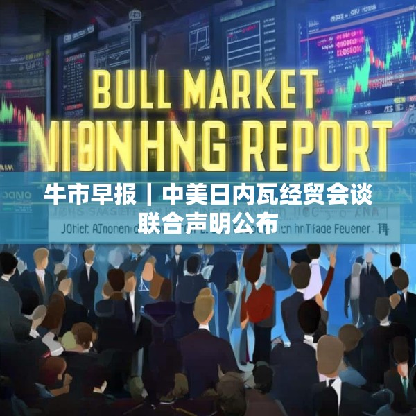牛市早报｜中美日内瓦经贸会谈联合声明公布
