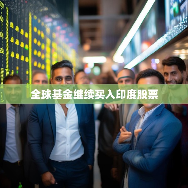全球基金继续买入印度股票