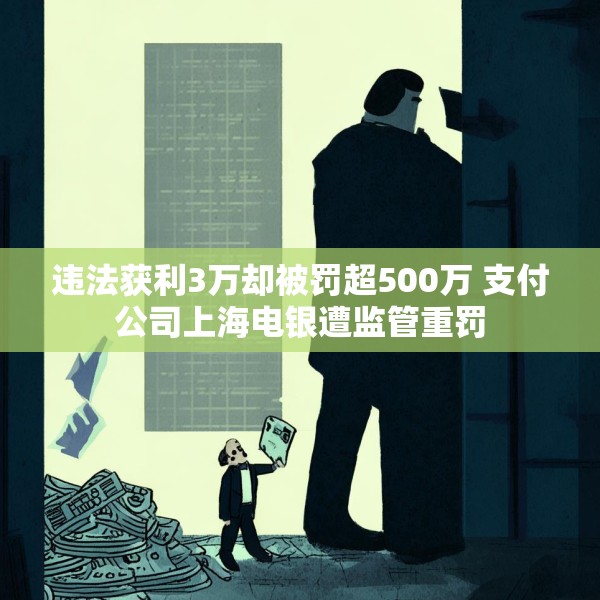 违法获利3万却被罚超500万 支付公司上海电银遭监管重罚