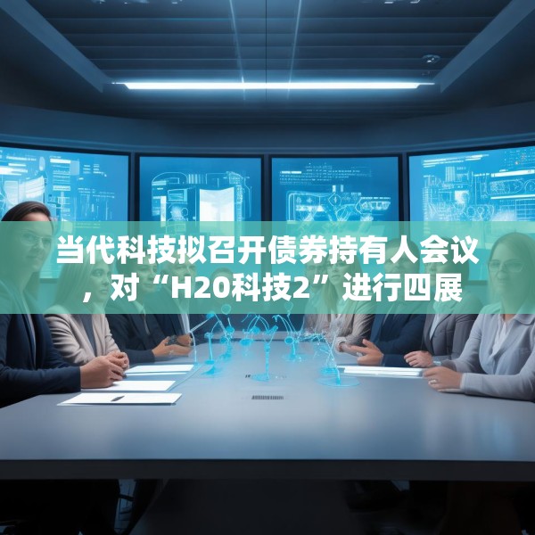 当代科技拟召开债券持有人会议 ，对“H20科技2”进行四展