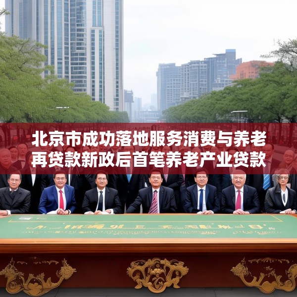 北京市成功落地服务消费与养老再贷款新政后首笔养老产业贷款
