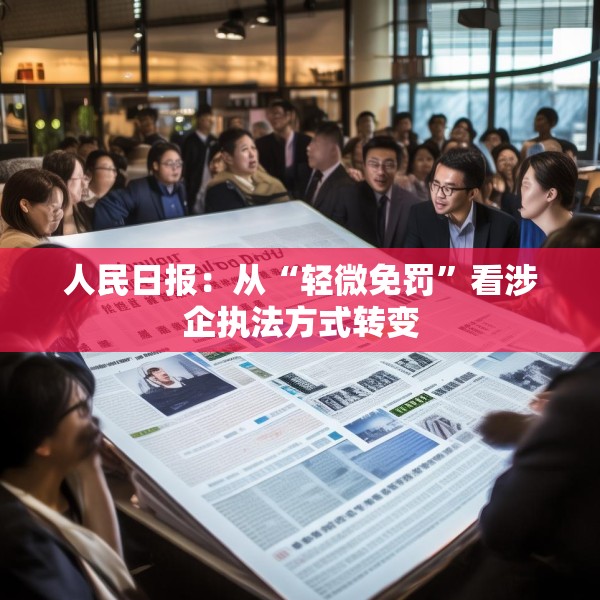 人民日报：从“轻微免罚”看涉企执法方式转变