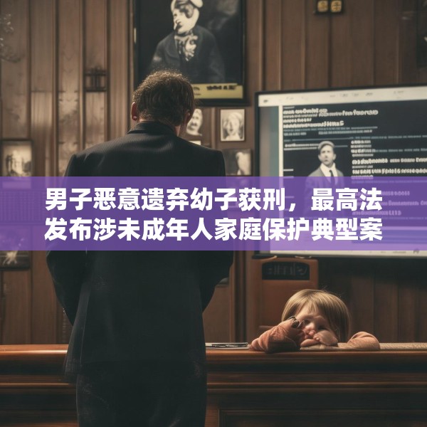 男子恶意遗弃幼子获刑，最高法发布涉未成年人家庭保护典型案例