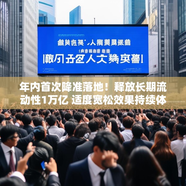 年内首次降准落地！释放长期流动性1万亿 适度宽松效果持续体现