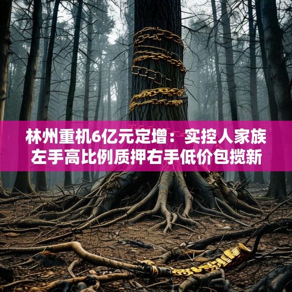 林州重机6亿元定增：实控人家族左手高比例质押右手低价包揽新股 前次募资“烂尾”十年