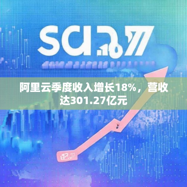 阿里云季度收入增长18%，营收达301.27亿元