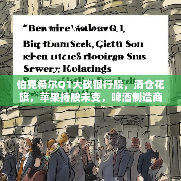 伯克希尔Q1大砍银行股，清仓花旗，苹果持股未变，啤酒制造商持仓翻倍，存保密仓位