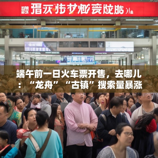 端午前一日火车票开售，去哪儿：“龙舟”“古镇”搜索量暴涨近两倍