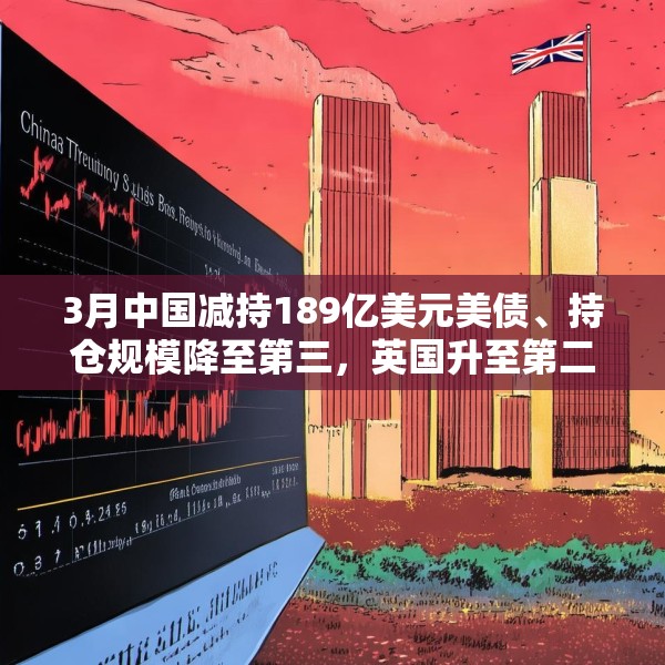 3月中国减持189亿美元美债、持仓规模降至第三，英国升至第二
