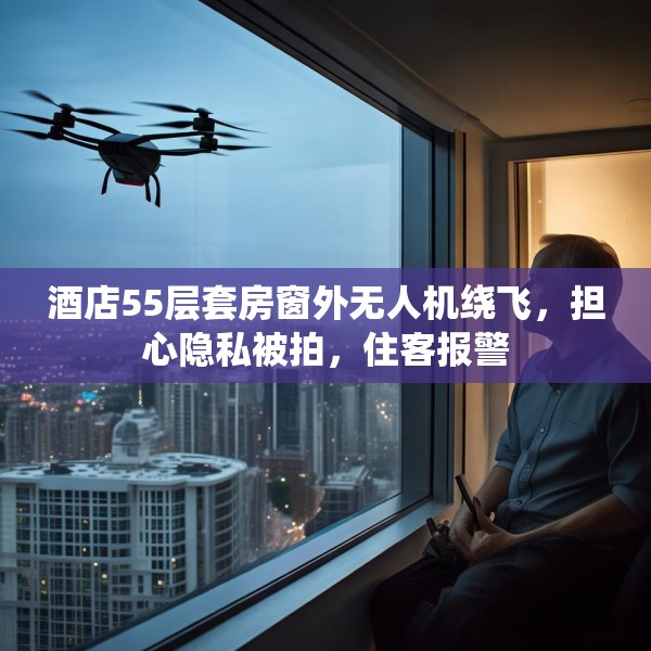 酒店55层套房窗外无人机绕飞，担心隐私被拍，住客报警