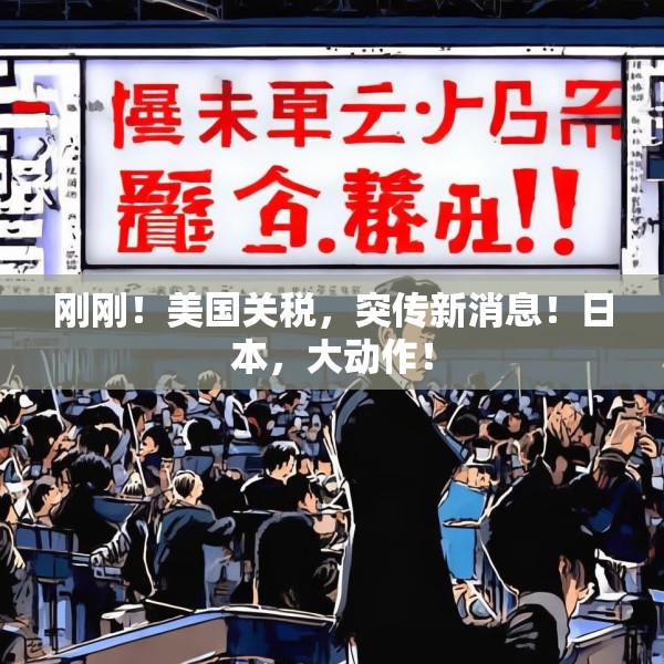 刚刚！美国关税，突传新消息！日本，大动作！