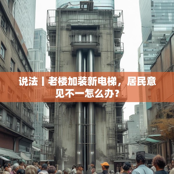 说法丨老楼加装新电梯，居民意见不一怎么办？