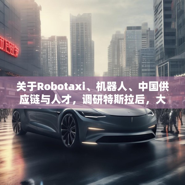 关于Robotaxi、机器人、中国供应链与人才，调研特斯拉后，大摩给出了十点观察