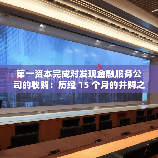第一资本完成对发现金融服务公司的收购：历经 15 个月的并购之旅落幕
