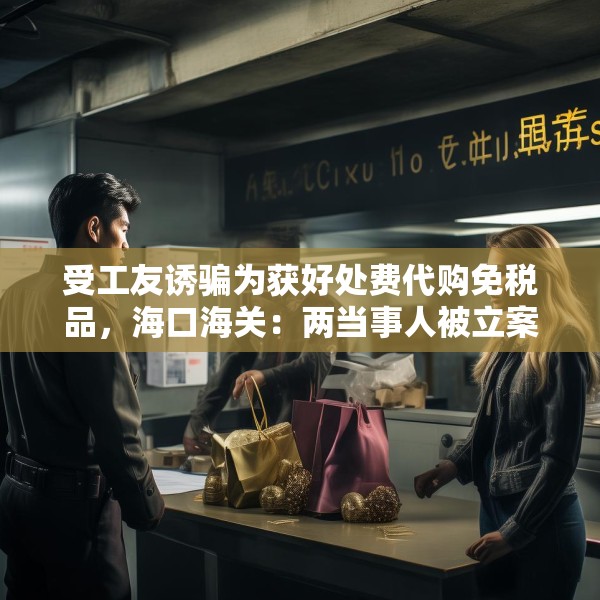 受工友诱骗为获好处费代购免税品，海口海关：两当事人被立案
