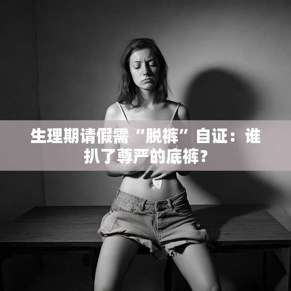 生理期请假需“脱裤”自证：谁扒了尊严的底裤？