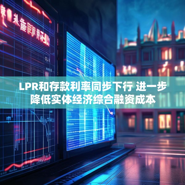 LPR和存款利率同步下行 进一步降低实体经济综合融资成本